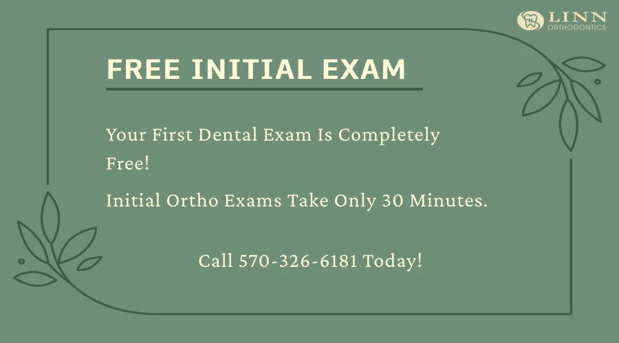 Free Initial Exam Graphic